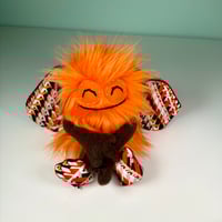 Image 1 of Mini Monster - Orange w/ Embroidered Eyes