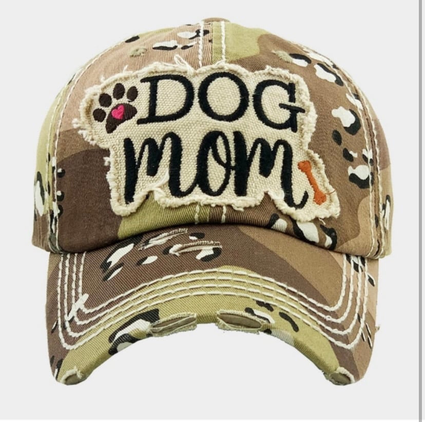 Image of Assorted Dog Mom Baseball Cap