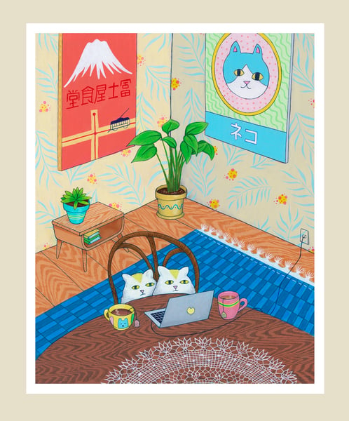 Image of Two Kitties (Print)