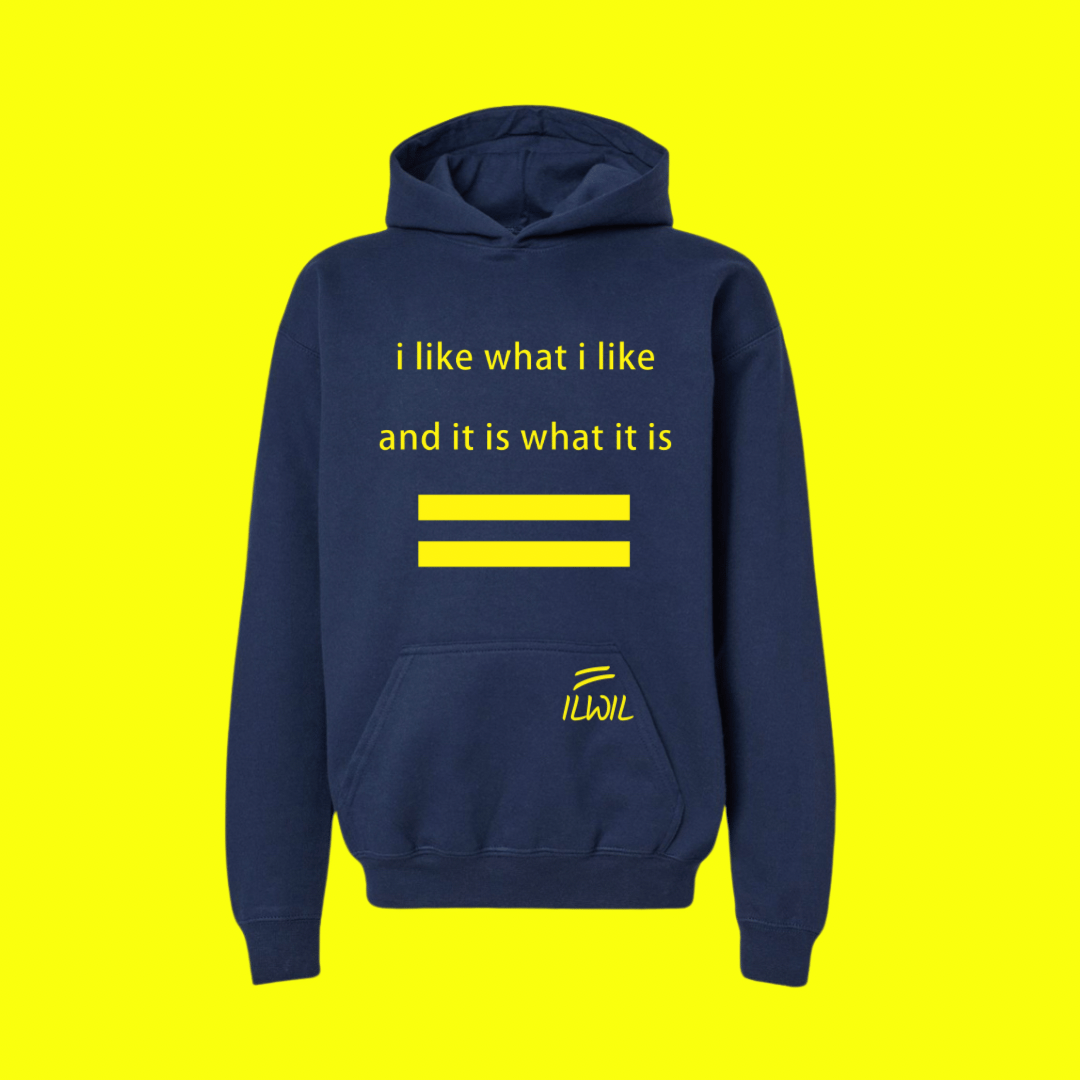 Yellow and best sale blue champion hoodie