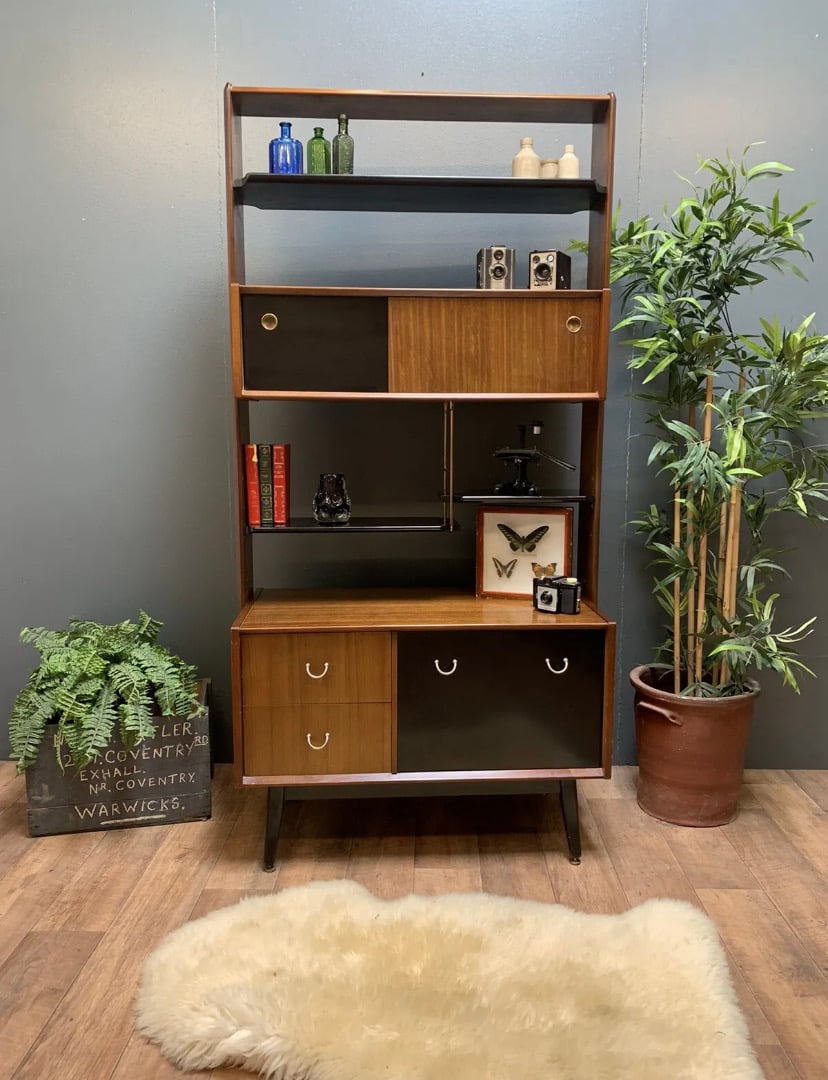 Image of MID CENTURY RETRO VINTAGE 1950'S G PLAN LIBRENZA ROOM DIVIDER SIDEBOARD