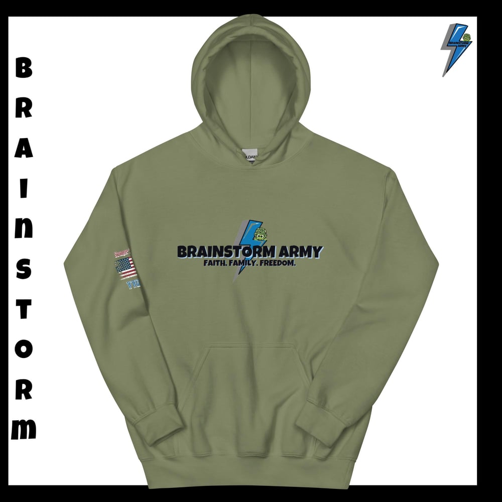 QR Code Brainstorm Hoodie