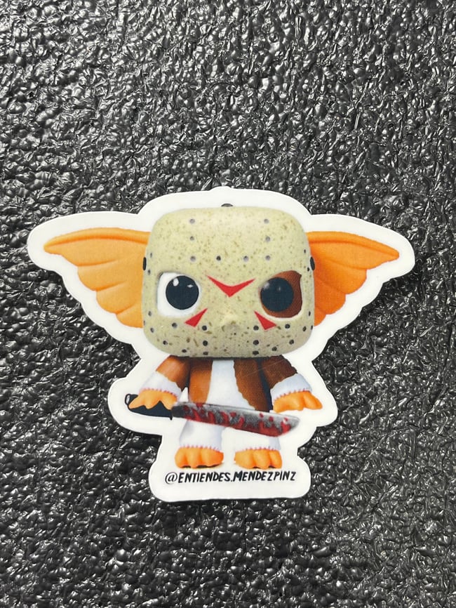 Gizmo Voorhees Sticker