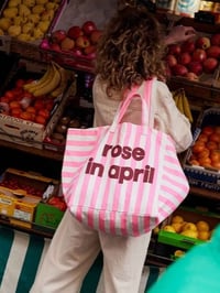 Image 1 of Sac cabas #2 • ROSE IN APRIL 