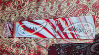 Image of Red and White Incense Holder 