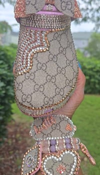 Image 2 of Hydrangea Classic extra bling w/ Rose gold 3 Stack Bracelets