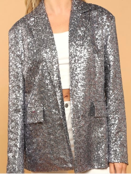 Image of Sequin Blazer