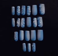 Image 2 of GRADIENT WATER PRESS-ON NAIL WEAR SET - MADE TO ORDER