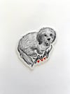 “Lady” sticker
