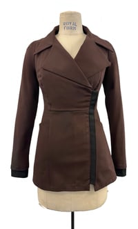 Image 1 of Francois Welsby Jacket in Chocolate -cotton edition