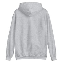 Image 2 of LOVE DC GOGO "SKYLINE" Gray Unisex Hoodie by MITCHCRAFT