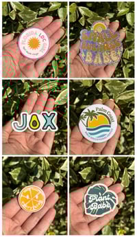 Buttons + Stickers