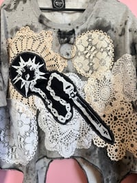 Image 3 of Doily And Spikes Sweatshirt 1/1 Size L/XL