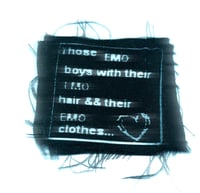 emo boys hairclip