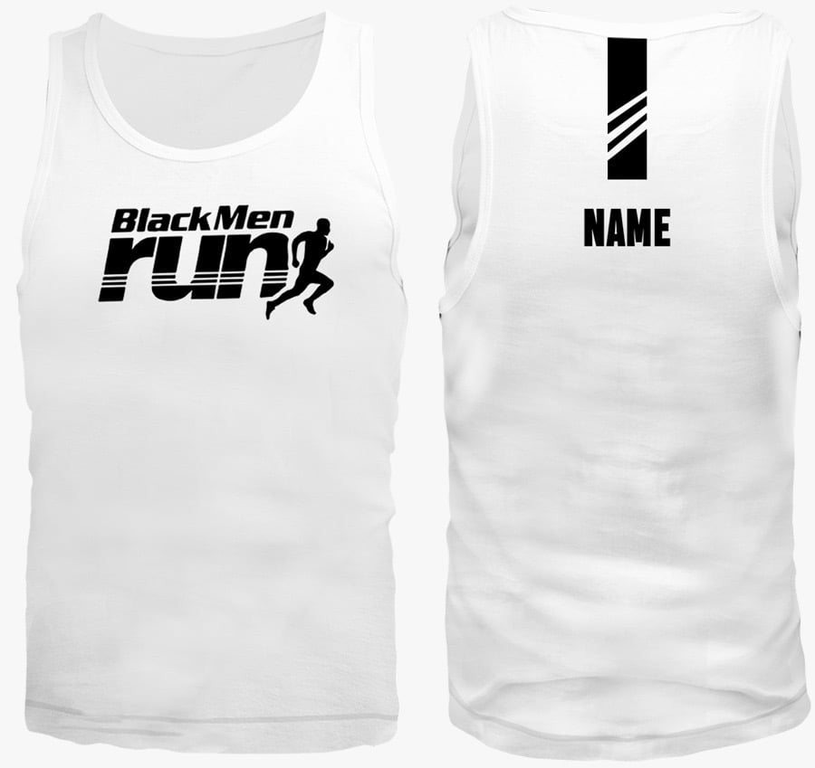 Pride Tank- White-Black Logo BMR 099