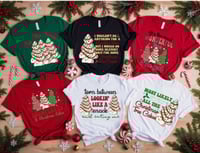 Image 1 of Funny Christmas Cakes Shirt Bundle