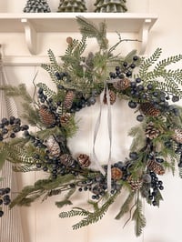 Image 2 of Luxury Blueberry & Fir Wreath