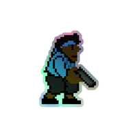 Image 2 of Slug Mane Holo Sticker