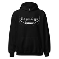 expats (tribal) sudadera negra