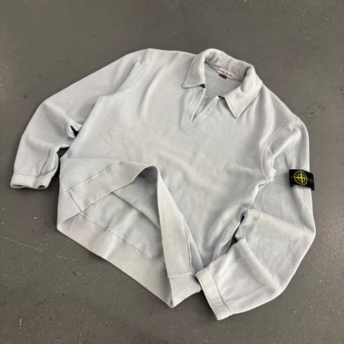 Image of SS 2005 Stone Island Collared Sweatshirt, size XL