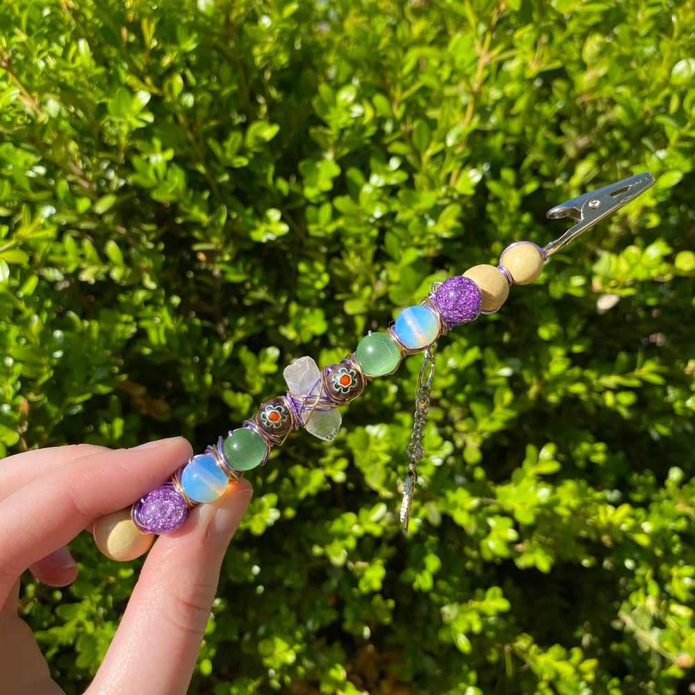 Image of spring rain roach clip