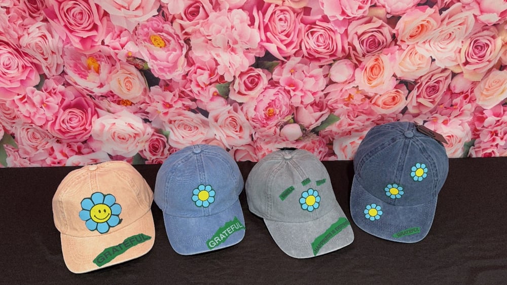 Image of 1of 1 Sunflower strapback 🌻 hat collection 