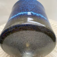 Image 4 of Blue And Roskilly Grey Table Lamp With Brass Fitting