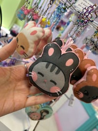 Image 4 of BUNNYCAT KEYCHAIN PLUSHIE