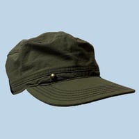 Image 1 of OLIVE PAINTERS CAP