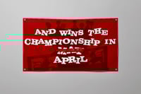 LFC "Wins the Championship in April" Banner