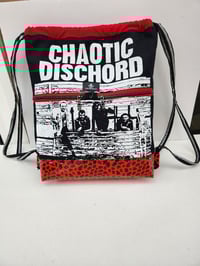 Image 2 of Chaotic Dischord drawstring backpack