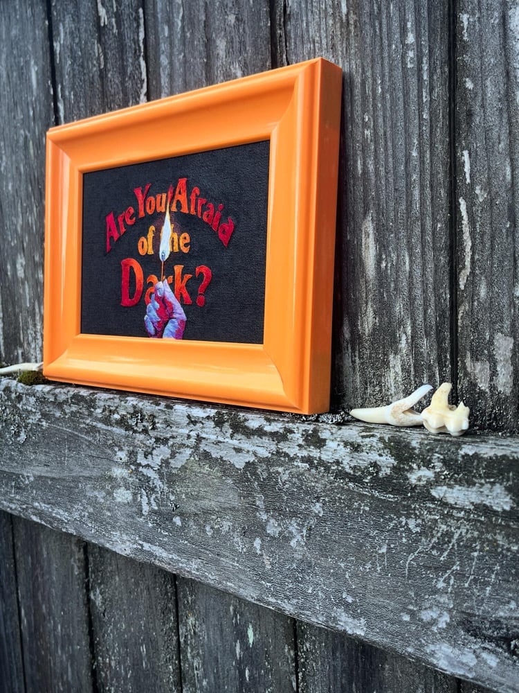 Image of Are You Afraid of the Dark? Embroidery