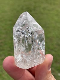 Image 2 of Crackle Quartz Crystal Tower #1505
