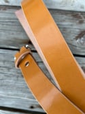 English Bridle Leather Belt - London Tan - 30mm