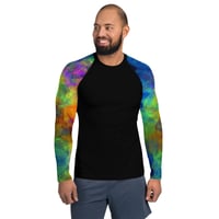 Image 1 of Enigma Rainbow Men's Rash Guard   