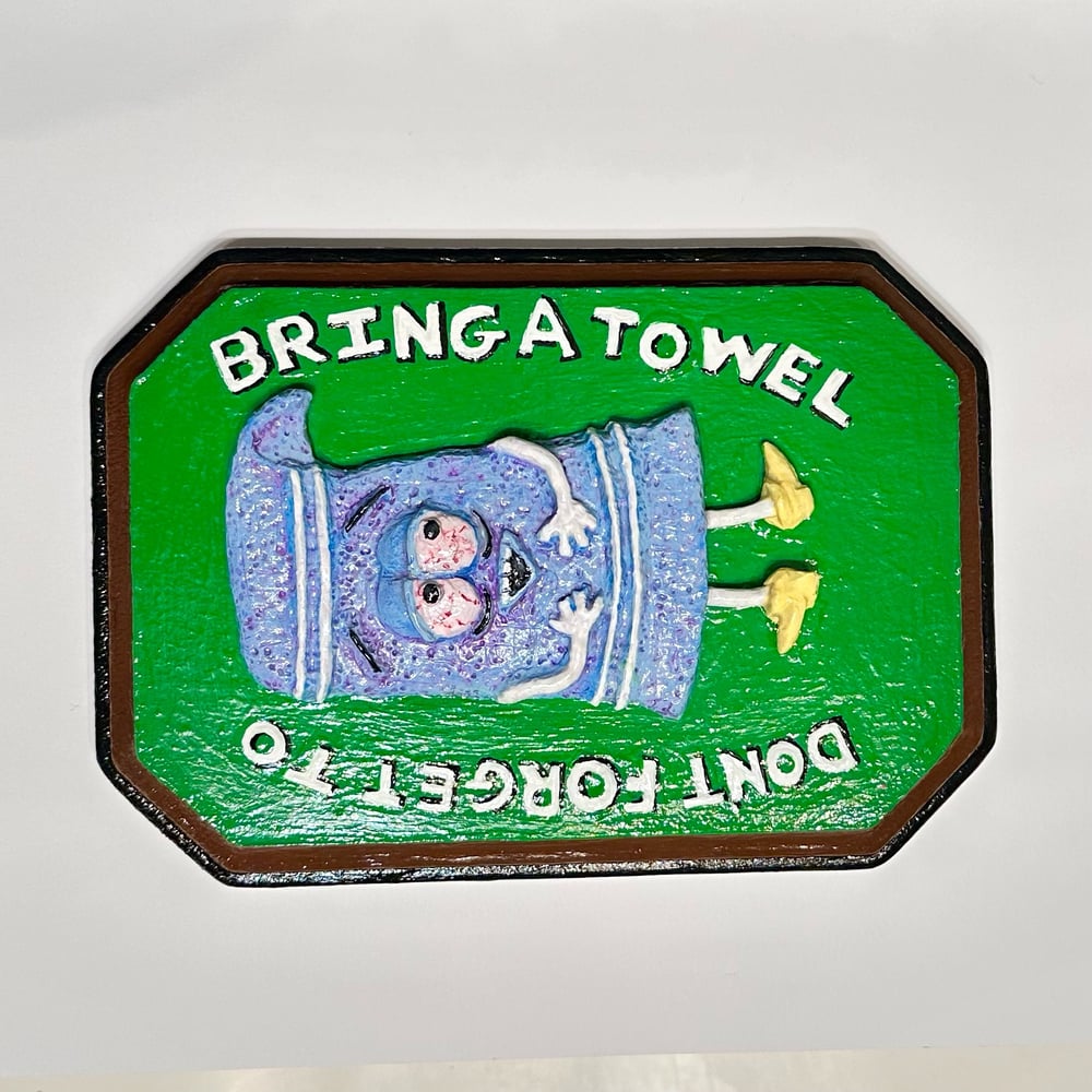 Towelie Wall Plaque