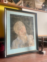 Image 2 of Mid Century Watercolour Composition of Mother and Child