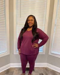 Eggplant Chill Set (LS)