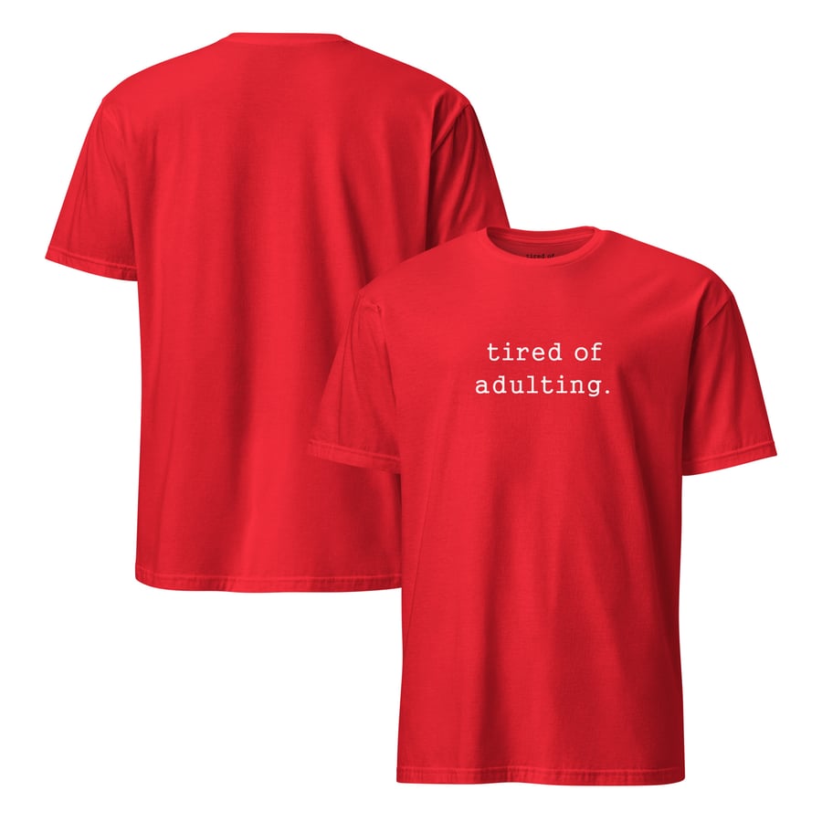 Image of Red logo T-Shirt