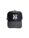 Art of Fame/ Trucker Hat Black on Black / NY City of Sin.