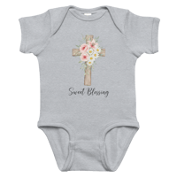 Image 1 of Infant girl bodysuit (Sweet blessings!)