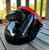 Image 2 of Red leather black Sugarscoop 