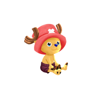 Image 1 of Cute Pirate Reindeer | Sticker
