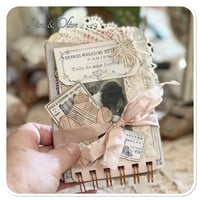 Image 10 of Junk Journal lace samples Envelope booklet