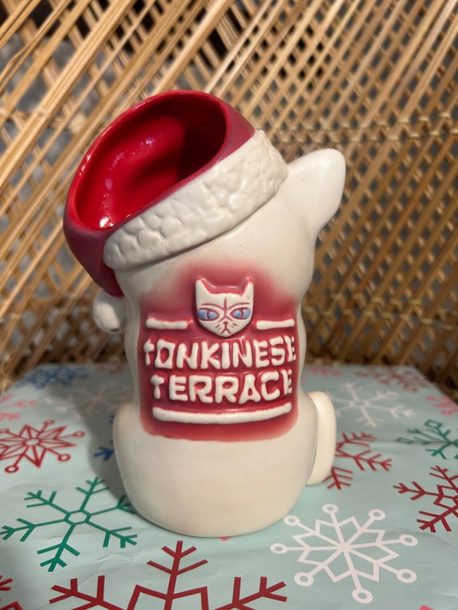 TONKINESE TERRACE “KITTY CLAUS” Blue 1 OF 1