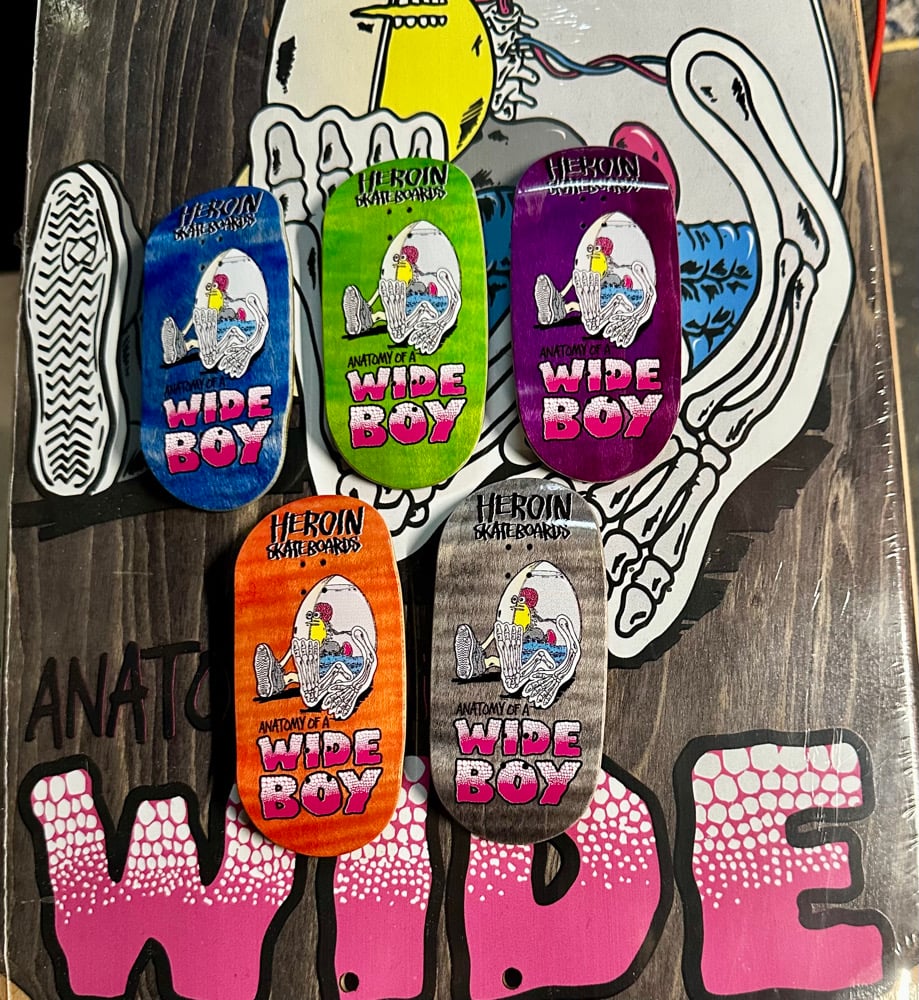 Heroin Collab 45mm Widelife Crisis Mold Anatomy Wide boy deck