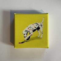 Image 1 of "Most Is What You Make Of It" Mini Canvas 1/1 (pale yellow)