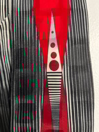 Image 3 of Pierre Balmain Geometry Print Scarf