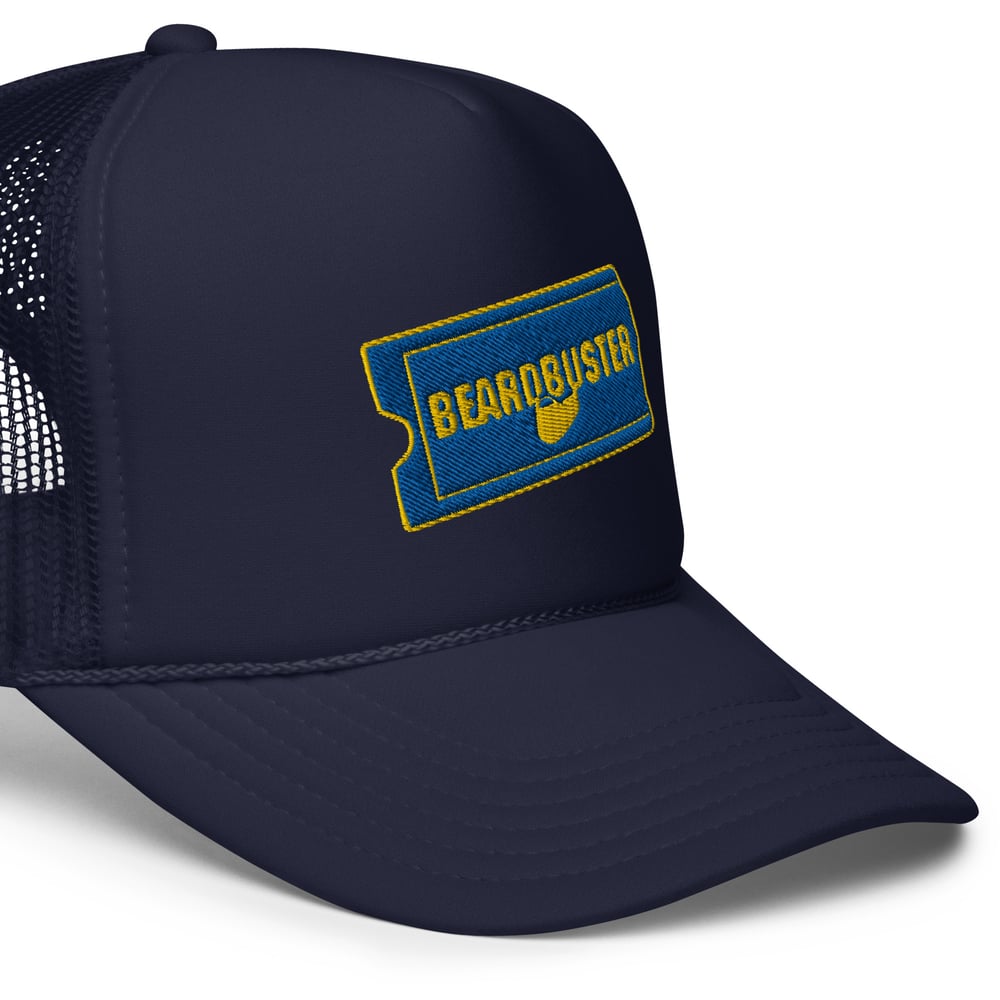 BeardBuster: Foam trucker hat