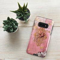 Image 4 of Pastel Pink Tattered Texture Rose Gold Goth Lolita Kawaii Inspired Tough case for Samsung®